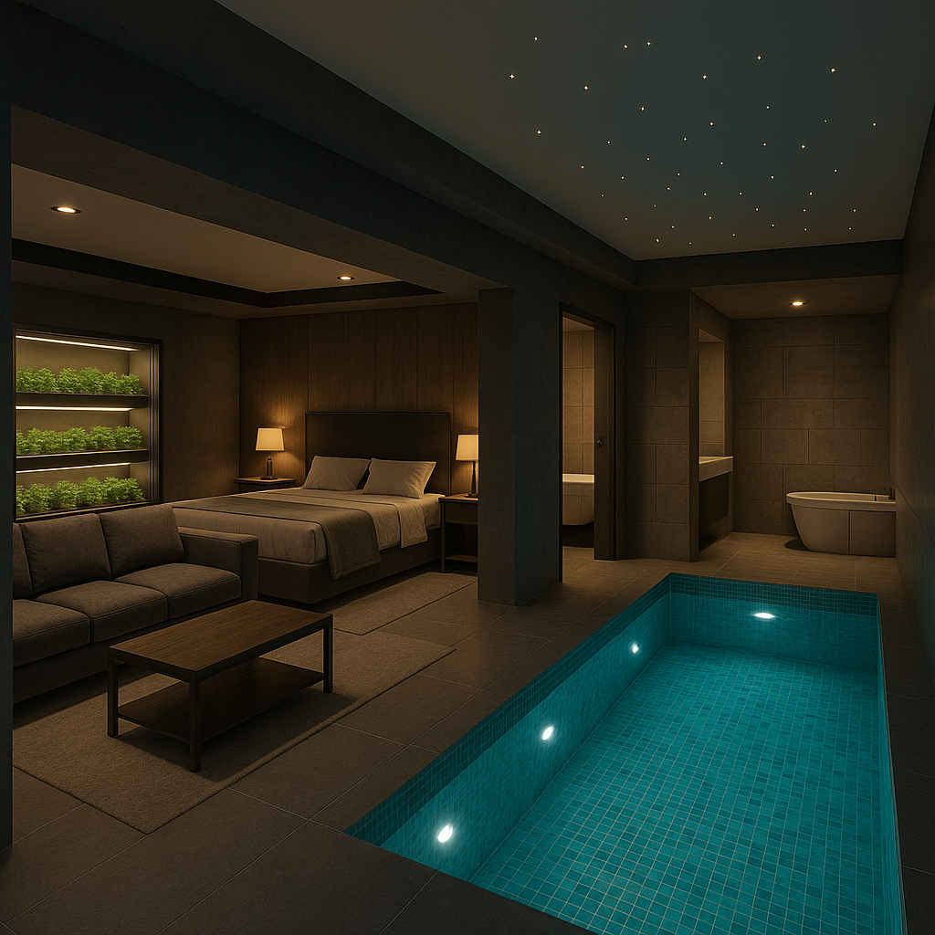 luxury bunker house